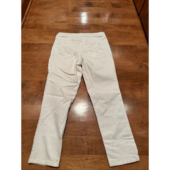 Woman’s Nine West gramercy crop jeans white size 8 - Picture 4 of 4